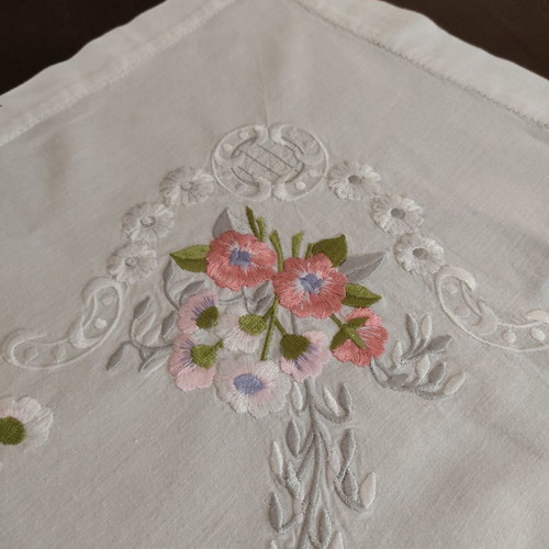 Handmade square cloth like new 85×85