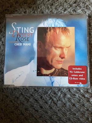 Sting Desert Rose CD single μεταχειρισμένο, άριστη κατάσταση