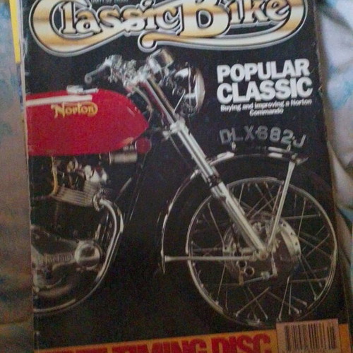 Classic Bike magazine May 1992 used, Norton Commando feature