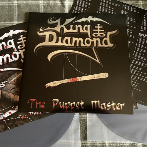 King Diamond The Puppet Master 2LP etched with poster