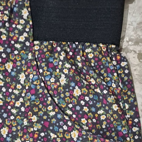 Vintage women's short dress like new, multicolored, size M