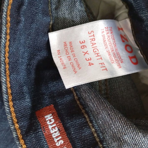 ISOD jeans straight fit like new, blue, size XL