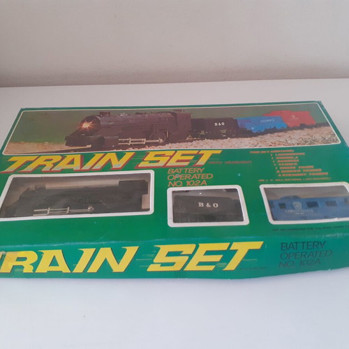 Train set Hong Kong, battery operated