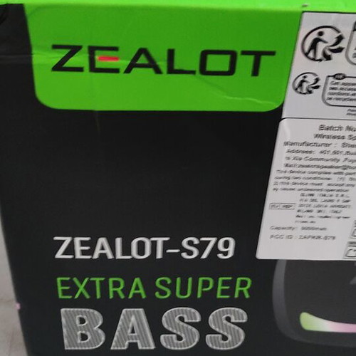 Bluetooth speaker Zealot S79 new