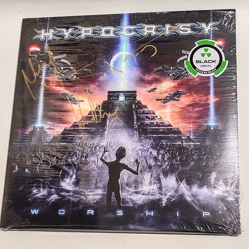 Hypocrisy Worship 2LP vinyl new, signed