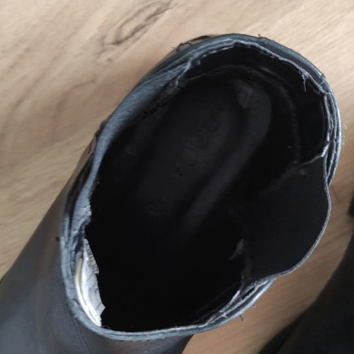 Doca ankle boots used, black, size 41