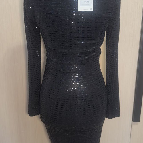 Zara evening dress new, size S, black