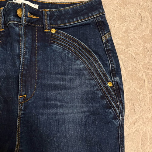 Lee Optix x Self-Portrait jeans like new, blue, size XS