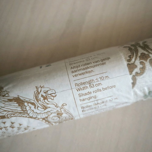 Vintage wallpaper German origin like new, floral and embossed designs