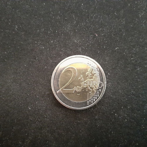Commemorative 2 Euro Coin Greece 2016 120 Years Dimitris Mitropoulos like new