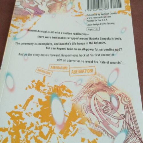 Bakemonogatari manga volume 8 new, English