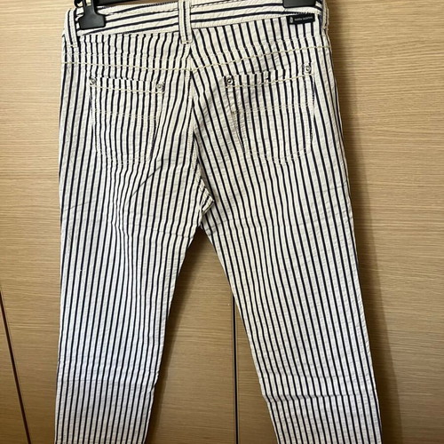 Marina Yachting striped cropped pants like new, size 28