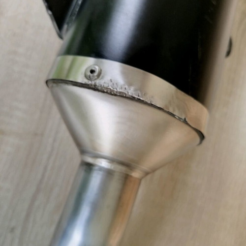 Arrow Urban Black exhaust muffler used (70 cm) for scooter