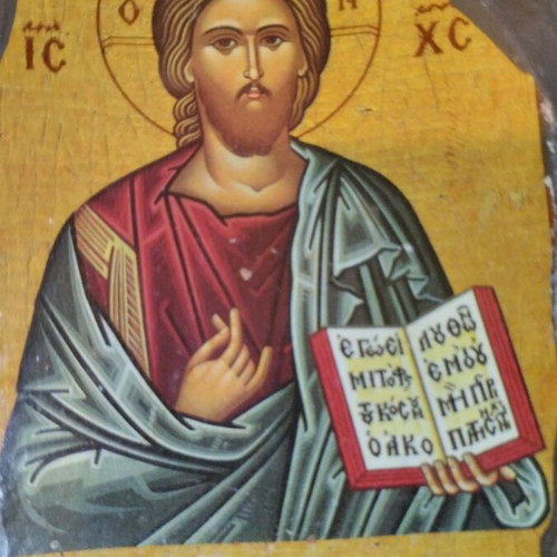 Religious icons used, pack of 5, blessing from monasteries and churches