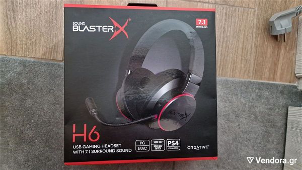  Blaster x H6 gaming headset 7.1