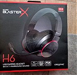  Blaster x H6 gaming headset 7.1