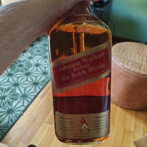 Johnnie Walker Red Label Old Scotch Whisky 2 litres