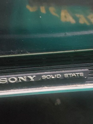 Sony TV used vintage collector's item
