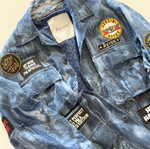 Áyios Athens Statement Jacket Blue Large like new