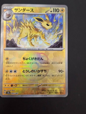 Jolteon Master Ball Terestral Festival Pokemon new