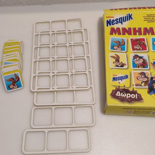 Nesquik σκάκι - ντάμα συλλεκτικό καινούργιο