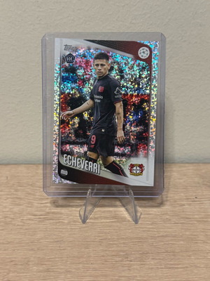 Topps UCC Flagship 2026 Claudio Echeverri Bayern Leverkusen Rc silver sparkle new