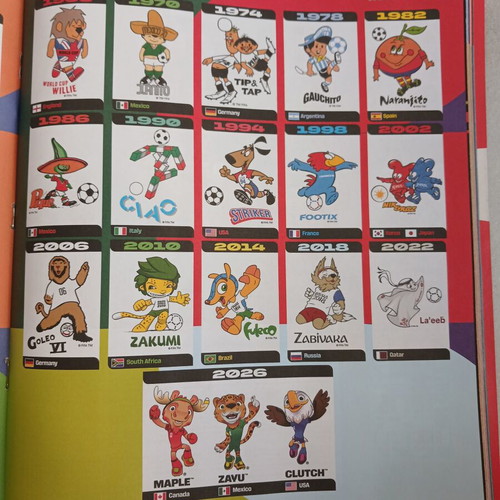 Άλμπουμ Fifa World Cup 2026 Panini καινούργιο, άδειο