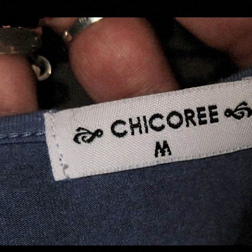 Decorated tunics Express and Chicoree like new with cut-out back