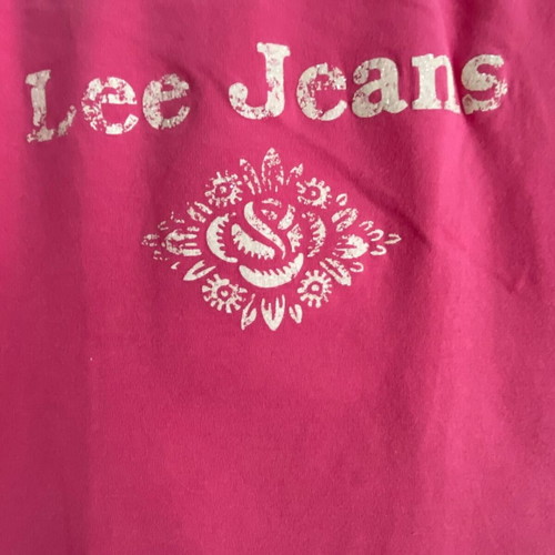 Vintage Y2K Lee Jeans fuchsia top size S like new