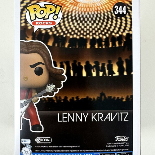 Funko Pop Rocks Lenny Kravitz 344 new