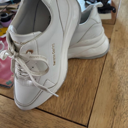 Renato Garini women's sneakers white, size 37, like new