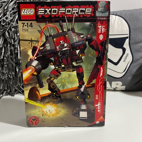 Lego Exo Force 7702 used with box, instructions, and comic