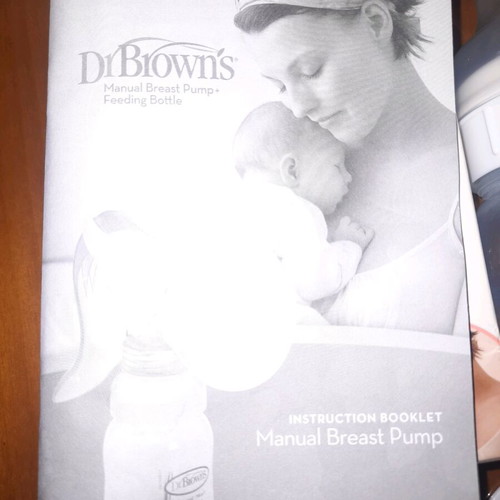 DrBrowns Manual Breast Pump unused