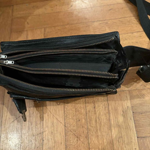 Pierre Cardin leather waist bag used, genuine leather