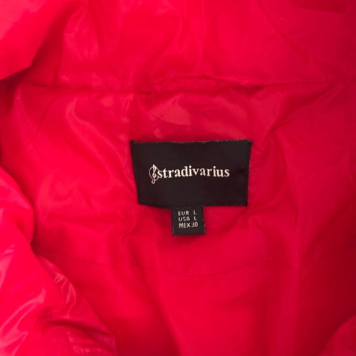 Stradivarius red jacket used, size L