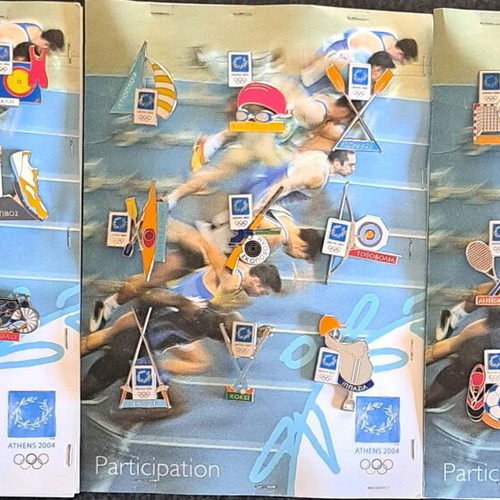 Athens 2004 Olympic Games pins new, sports series set of 28