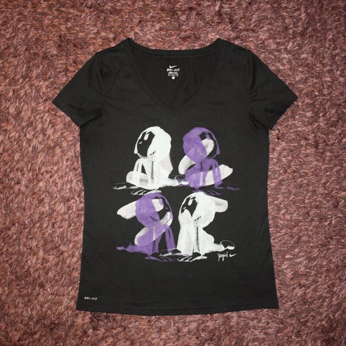 Nike Yogis Limited Edition T-shirt women size M like new, black