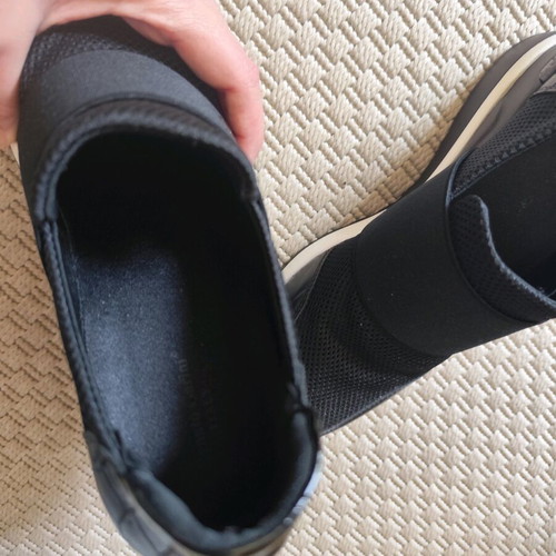Renato Garini half-sport shoes like new, size 39, black-white