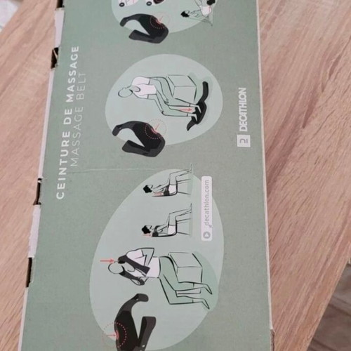 Electronic Massage Belt like new with Shiatsu technique
