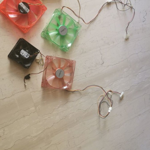 Pc fans used, pack of 5