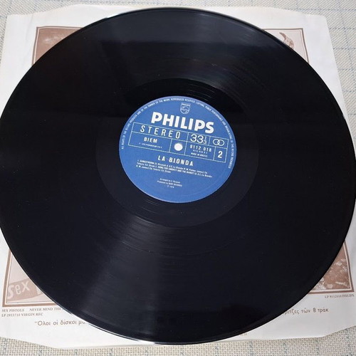 La Bionda LP used, electronic music