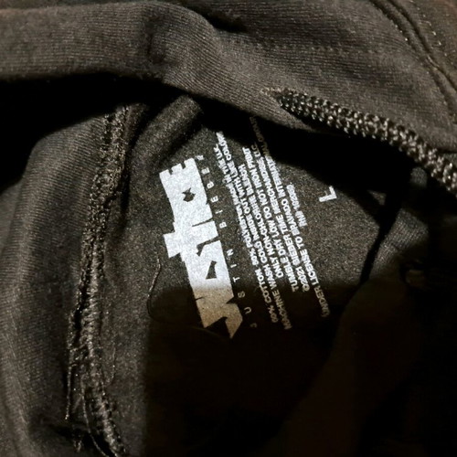 Justin Bieber Justice tour merch sweatshirt used, size L, black