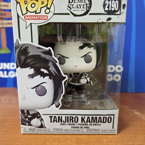 Funko Pop Animation Demon Slayer Tanjiro Kamado Sumi-Ink Figure new