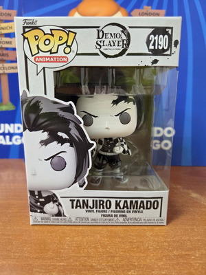 Funko Pop Animation Demon Slayer Tanjiro Kamado Sumi-Ink Figure new
