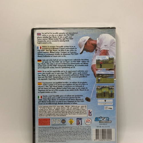Tiger Woods PGA Tour 2000 PC game like new
