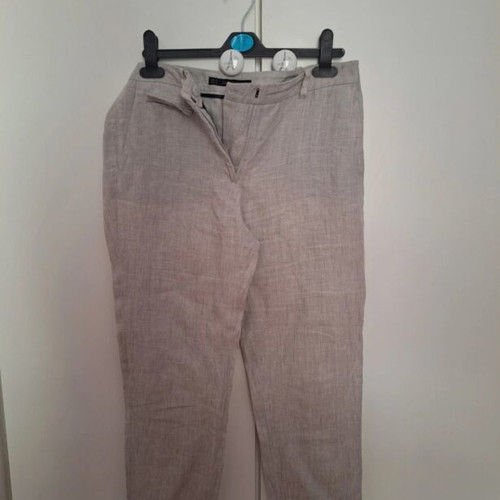 Zara women's light grey pants size 38
