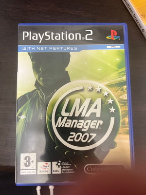 LMA Manager 2007 PS2 game used, original