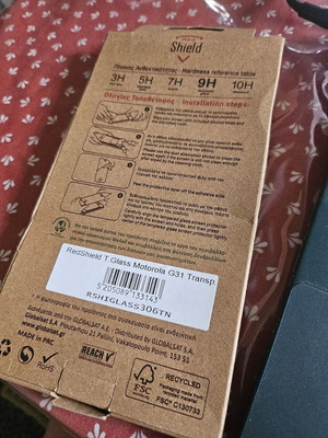 Redshield Tempered glass προστατευτικό οθόνης για Motorola G31 καινούργιο