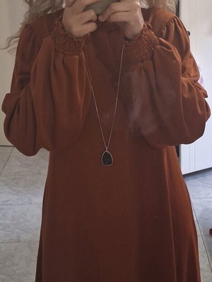 Loose brown dress one size like new