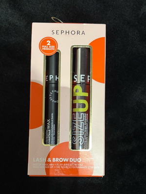 Комплект спирала и восък за вежди Sephora нов